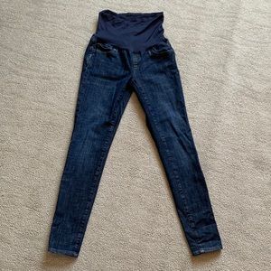 GAP Women's Skinny Jeans - Dark Blue